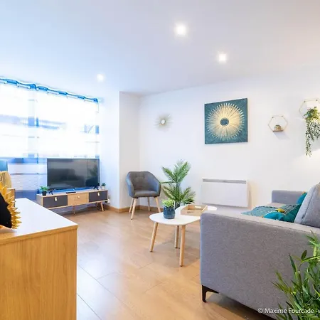 Le Blue Bay--t2--tout Confort--hyper Centre--wifi Апартаменты