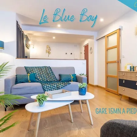 Le Blue Bay--t2--tout Confort--hyper Centre--wifi Тарб
